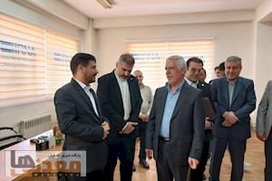 پل‌زنی میان صنعت و افکار عمومی؛ حضور معاون وزیر صمت در دفتر ایرنا فارس