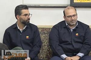 دیدار مدیرعامل شرکت فولاد خوزستان با خانواده شهید مهدی علیدادی