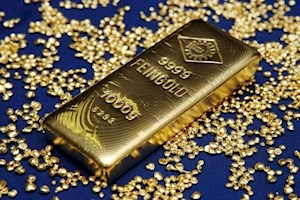 قیمت طلای جهانی با کاهش دلار بالا رفت