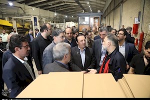 بازدید میدانی معاون وزیر صمت از واحدهای صنعتی قزوین
