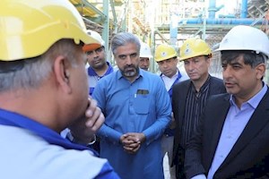 بازدید مدیرعامل گروه فولاد مبارکه از بندر شهید بهشتی چابهار